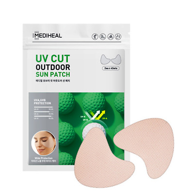 Mediheal UV Cut Outdoor Sun Patch [Wide Protection] (4.5g * 4sets) Korea Beauty