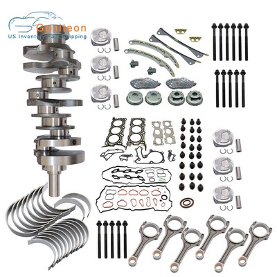 Engine Rebuild Kit-Crankshaft Gasket Bolt Timing Kit Fits 10-16 HYUNDAI KIA 3.3L