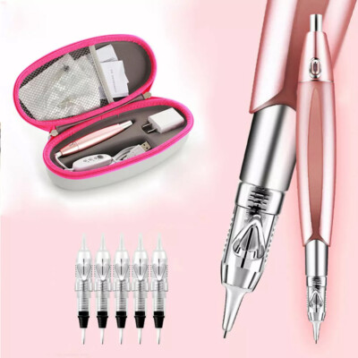 Rotate The Tattoo Machine, Permanent Makeup Pen, Eyebrow, Lip, Eyeliner