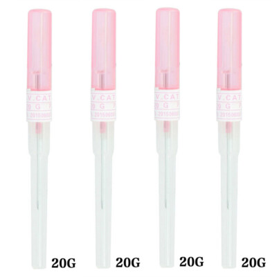 4pcs Steel Sterilised Puncture Needle Disposable Catheter Cannula Piercing Tool