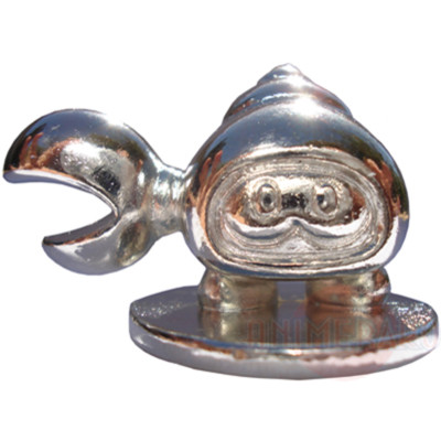 New Super Mario Bros Wii Metal Mascot - HUCKIT CRAB Figure 0.7'' Player Token