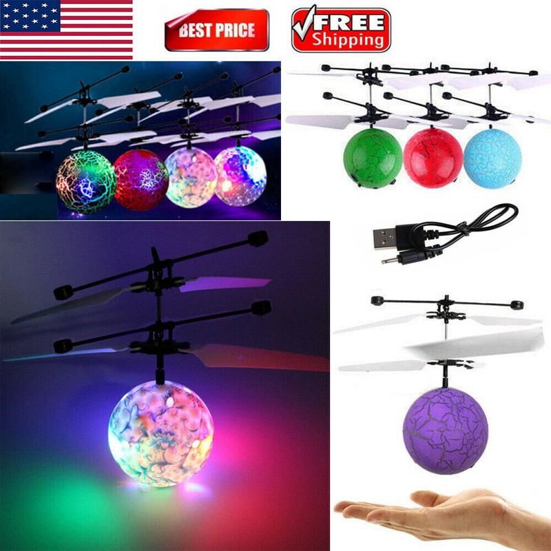 led magic flying ball
