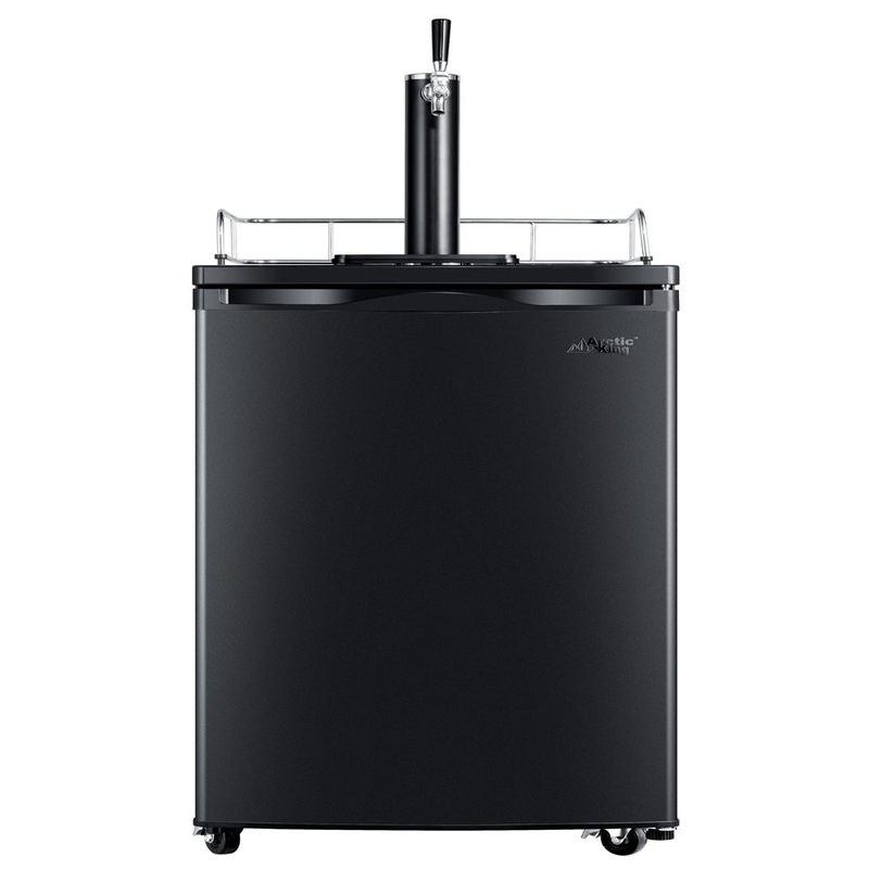 KEGERATOR KEG REFRIGERATOR Single 4.9 Cu. Ft, Black