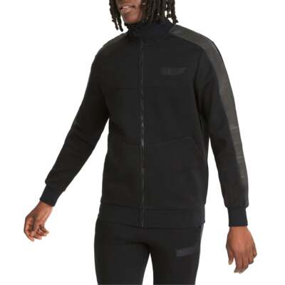 Puma Bat Hero X T7 Full Zip Track Jacket Мужская черная повседневная спортивная верхняя одежда 53