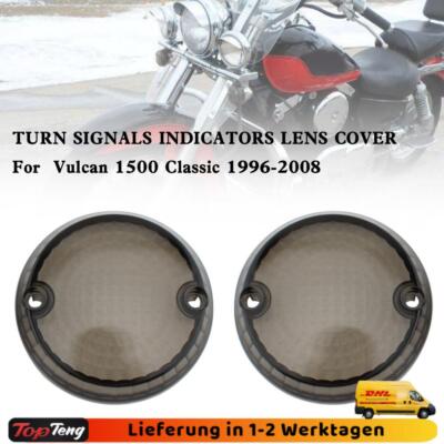 Blinker Blinker Linsenabdeckung für Yamaha Kawasaki Vulcan 1500 VN Smoke S9