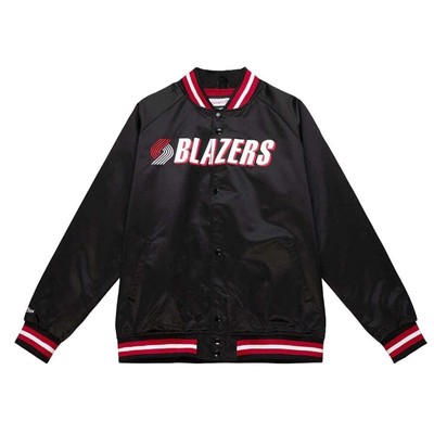 

Легкая атласная куртка на пуговицах Mitchell - Ness P.Tb мужская черная повседневная Athlet, Черный, Mitchell - Ness P.Tb Lightweight Satin Button Up Jacket