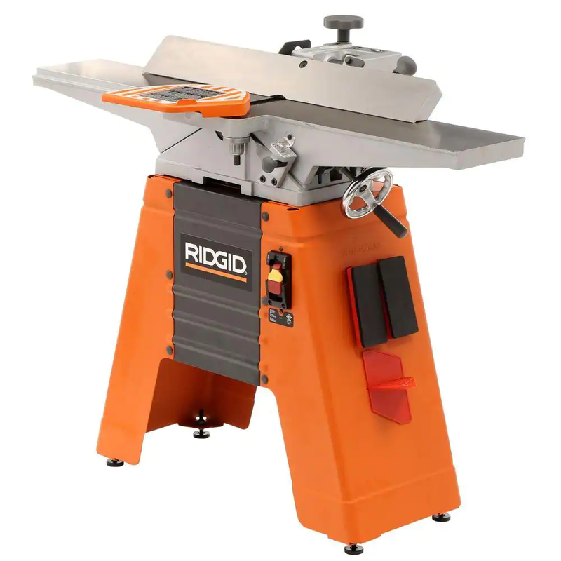 RIDGID 1 HP Motor, 6 Amp Corded 6-1/8 In. Jointer/Planer with 4 in. Dust Port