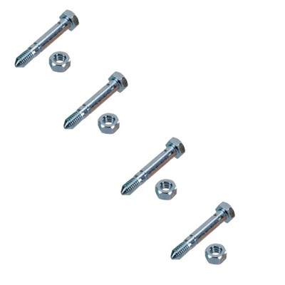 12 Scherstiftschrauben Mit Muttern Für Ariens & John Deere Schneefräsen – Ersatzteil 51001500, 5,4 Cm × 5/16 Zoll