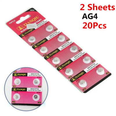 10-100 Pcs AG4 AG3 AG10 AG13 CR2016 CR2032 3V Watch Button coin Cell Battery US