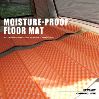 Foldable Sleeping Pad Lightweight Mat Camping Closed Cell Foam Moisture Proof 