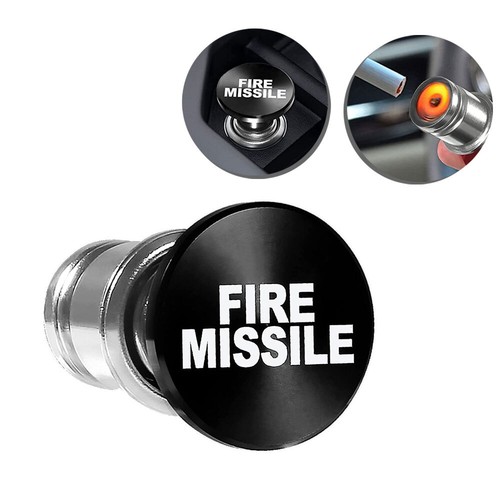 Fire Missiles Button Car Cigarette Lighter  Car Cigarette Lighter Replacement
