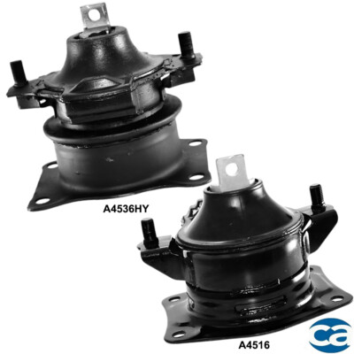 Rear & Front Engine Motor Mounts 2Pcs Set for Acura TSX, Honda Accord 2.4L