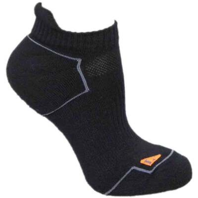 

Мужские черные спортивные носки ASICS Fujitrail Wool Single Low Cut ZK2021-0521, Черный