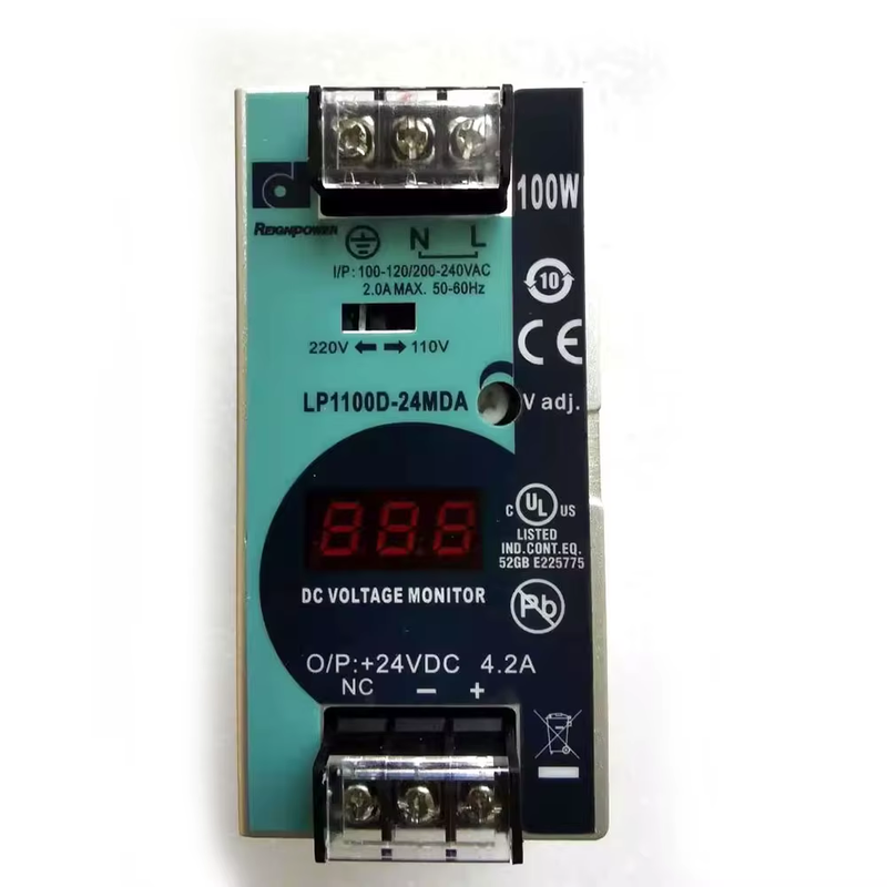 REIGNPOWER LP1100D-24MDA Rail type switching power supply 100W/24V/4.2A Voltage