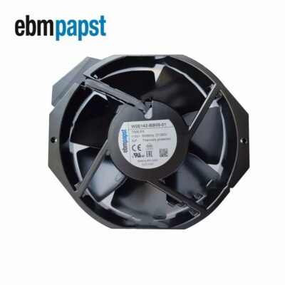 Ebmpapst W2E142-BB05-01 Axial Fan 7006ES 115VAC 27W 172*150*38mm UPS Cooling Fan