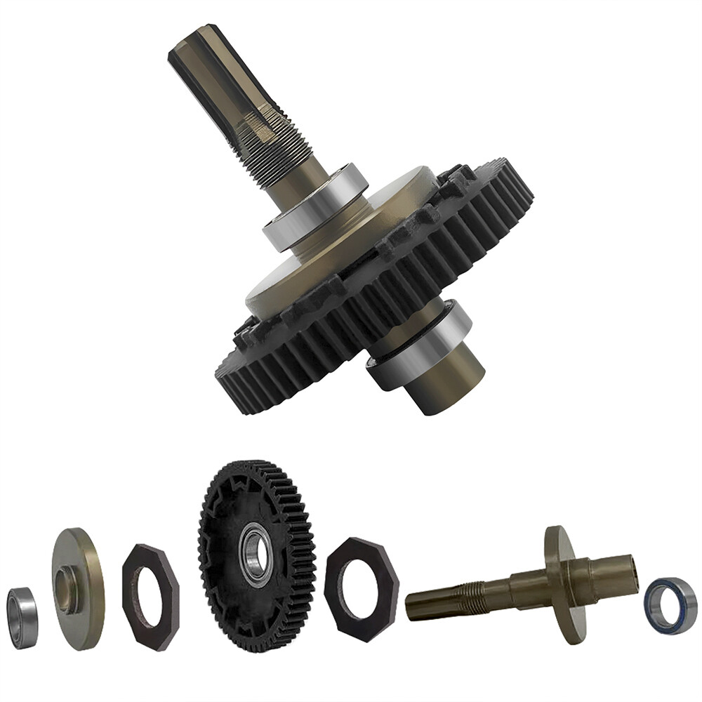 FLYXM For RC 1:10 ARRMA Big Rock 3S Upgrade 57T Spur Gear Slipper Clutch Plat US