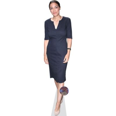 Alexandria Ocasio-Cortez (Blue Dress) tamano reducido