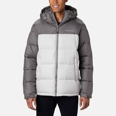 

Columbia Pike Lake Куртка мужская с капюшоном белый/серый, Columbia Pike Lake Hooded Jacket