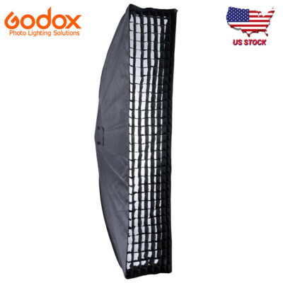 US Stock Godox 35*160cm Grid Honeycomb Softbox Bowens Mount for Studio Flash