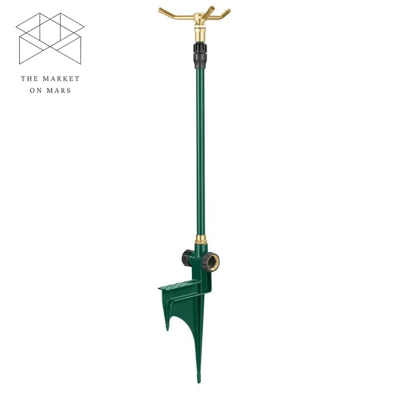 Orbit Irrigation 3-Arm Rotating Sprinkler on Telescoping Ste