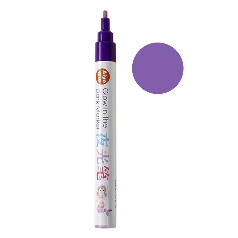 Luminous Pen Hand Painting DIY Glowing in the Dark Marker Pen Creative Student