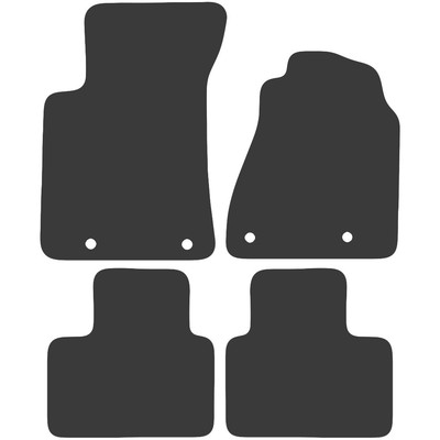 JVL Tailored Carpet Car Mat compatible with Audi A8 2003-2011