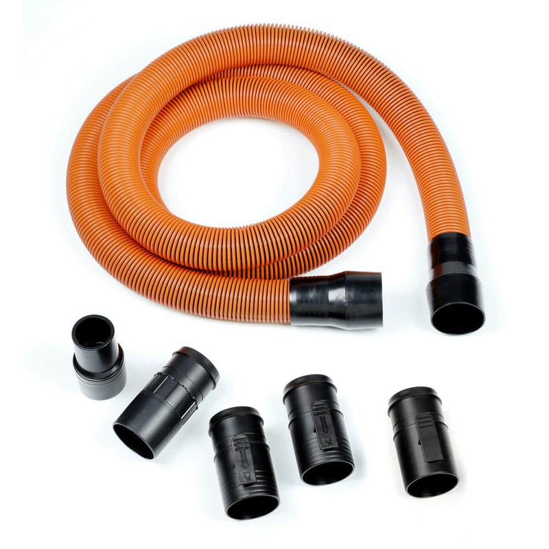 Flexible Pro-Grade 10 ft. Shop Vac Wet/Dry Rigid Locking Vac