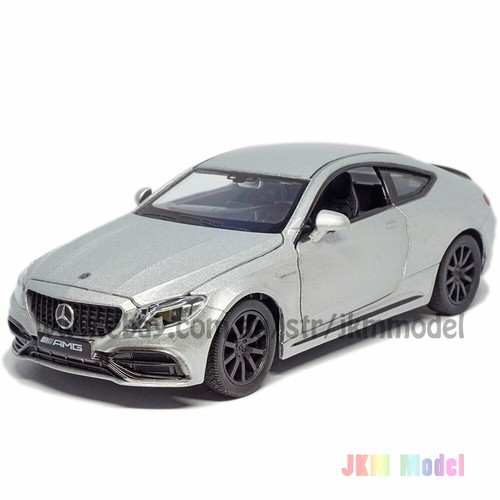 GTS Models C 63 S AMG ミニカー シルバー Mercedes-AMG C 63 S Sedan - Model car collection - GT SPIRIT