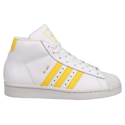 

Adidas Pro Model High Top Молодежные мальчики Белые кроссовки Повседневная обувь FV4982, Белый, adidas Pro Model High Top Youth
