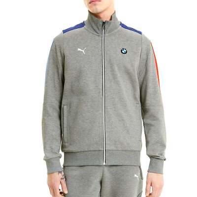 

Puma Bmw M Motorsport T7 Sweat Full Zip Jacket Mens Grey Casual Athletic Outerw, Puma Bmw M Motorsport T7 Sweat Full Zip Jacket