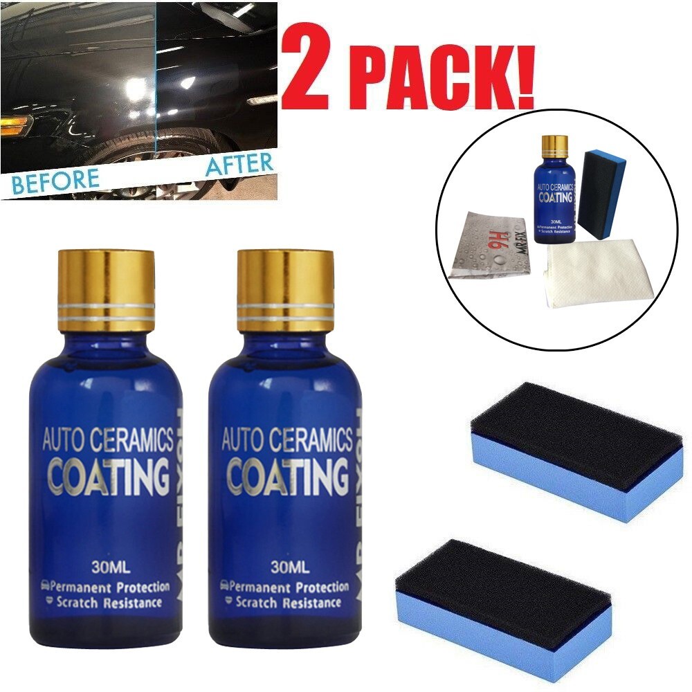 9H Anti-scratch Car Liquid Ceramic Coat Super Hydrophobic Glass Coating Polish