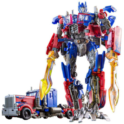 Transformator Spielzeug, Transformation Optimus Prime, Deformierte Auto Roboter