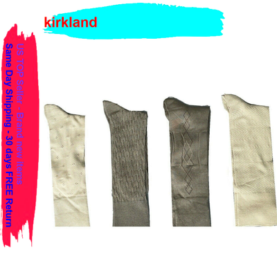 S - 4 Pairs - Fits Shoe Sizes 6 1/2-12 Tan