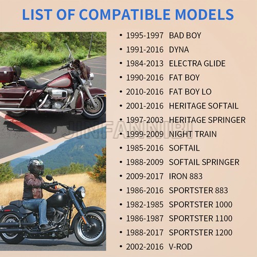 1" Fork Neck Post Stem Bearing Race Dust Seals Kit for Harley 48300-60 48315-60