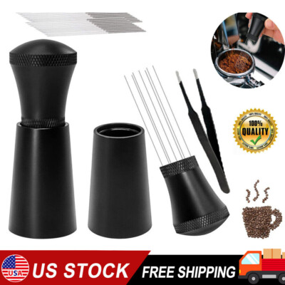 Coffee Stirrer Brush Needle Type Espresso Distribution Tamper Distributor Tool