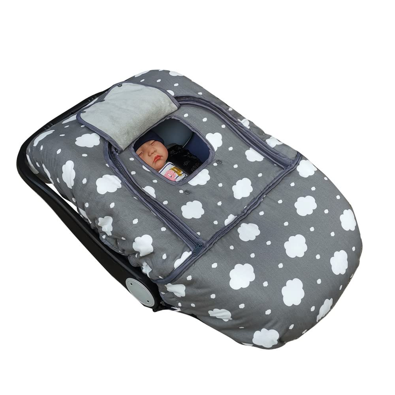 Carseat Cover, Winter Baby Car Seat Covers for Infant Car Seat, Baby Carrier Cov