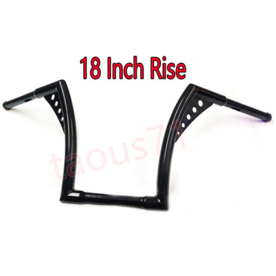 Rise 10'' 12'' 14'' 16'' Ape Hanger Handlebars For Harley Softail Sportster Dyna