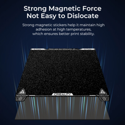 Creality K1 Max PEI Build Plate Kit Flexible Spring Steel Platform 315 * 310mm