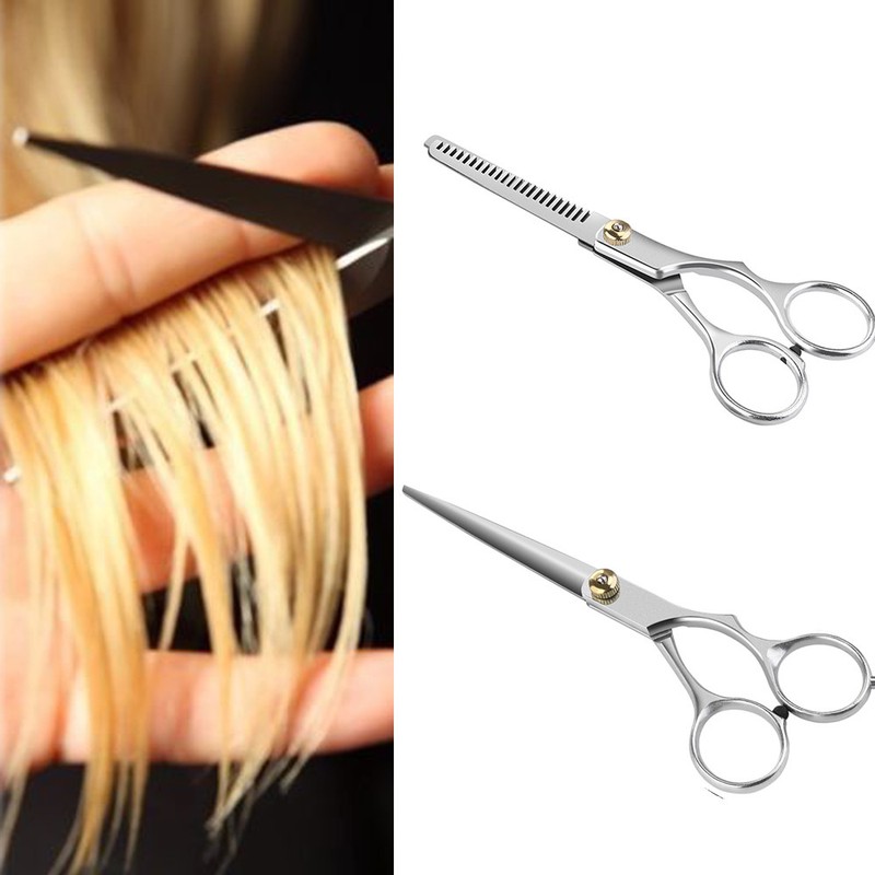 Stainless Steel Shears Hairdressing Set Thinning Hair Scissors