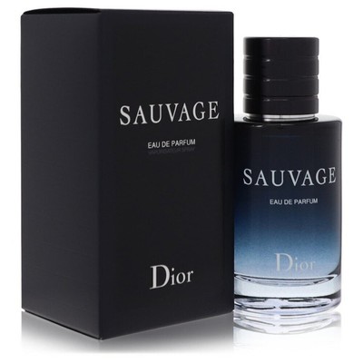 Men Sauvage by Christian Dior Cologne Parfum Spray 2 oz Authentic New With Box