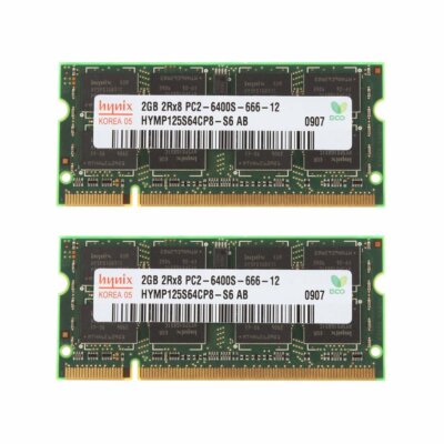 4GB (2x 2GB) Toshiba Satellite L500 L505 L505D L515 L550 L555 L555D DDR2 Memory