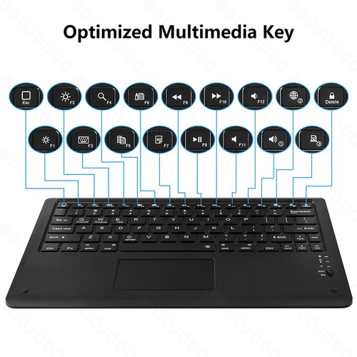 For Lenovo Tab P12 12.7" 2023 Bluetooth Keyboard Mouse Smart Case Leather Cover