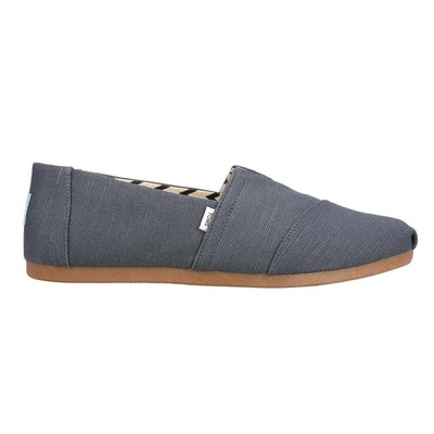 Мужские синие повседневные туфли без шнуровки TOMS Alpargata 10017663T