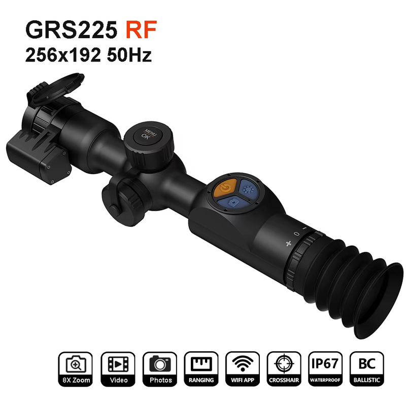 Thermal night vision scopes for hunting 50Hz thermal imager Monocular with LRF W