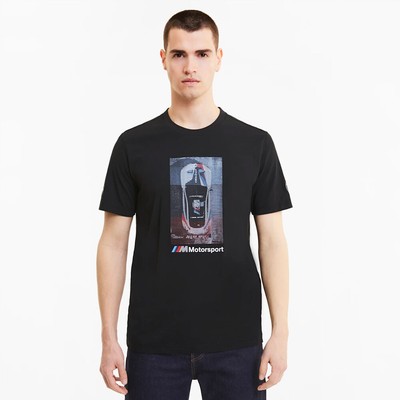 

Мужская футболка Puma BMW M Motorsport Lifestyle черный, Puma BMW M Motorsport Lifestyle T-Shirt