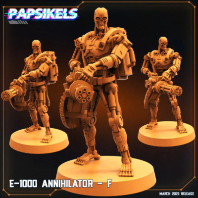 E-1000 Annihilator F | Sci-Fi Specials | Sci-Fi Miniature | Papsikels