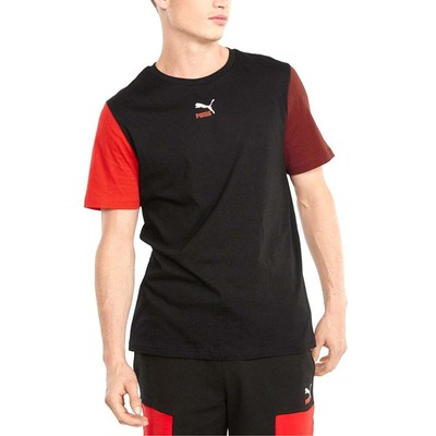 

Мужские повседневные топы Puma Clsx с круглым вырезом и короткими рукавами размера  53151601, Черный, Puma Clsx Crew Neck Short Sleeve T-Shirt