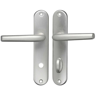 Ensemble sur plaques SANYA HOME EA165 à condamnation finition argent HERACLES B 