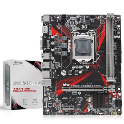 H61 motherboard LGA 1155 For Intel i3 i5 i7 Xeon E3 V2 processor DDR3 VGA+HDMI