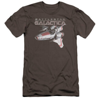 Battlestar Galactica Mark II Viper Licensed Adult T-Shirt